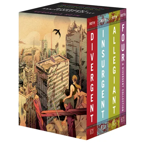 Divergent Anniversary 4-Book Box Set: Divergent, Insurgent, Allegiant, Four