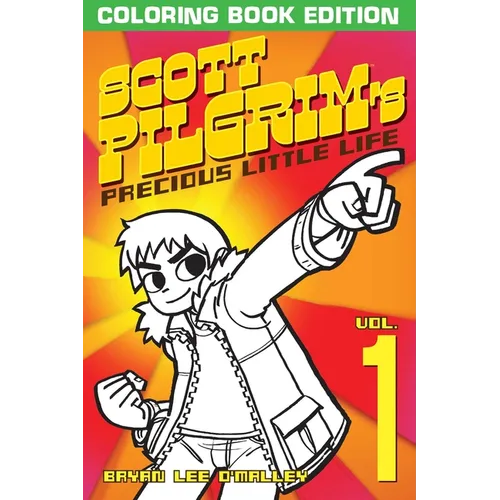 Scott Pilgrim's Precious Little Life Coloring Book